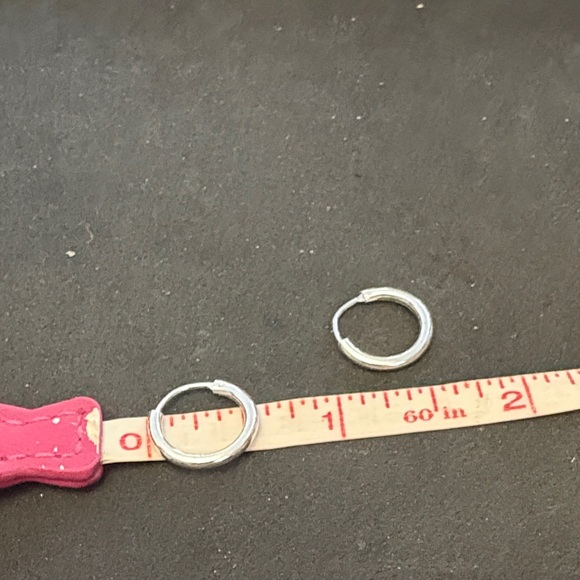 Classic 925 Silver Huggie Hoop Earrings - Picture 11 of 11